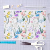 Gemengde Lentebloemen, Narcissen Botanisch Tissuepapier (Craft)