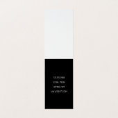 Gemengde lettertypen (kleurrijk) visitekaartje (Binnenkant ongevouwen)