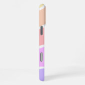 Gemengde Lichtkleurgradiënt  iPhone Hoesje (Rechterkant)