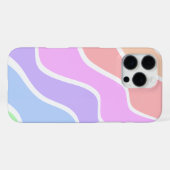 Gemengde Lichtkleurgradiënt  iPhone Hoesje (Achterkant horizontaal)