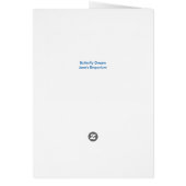 Gemengde Media Art Butterfly Dream (Achterkant)