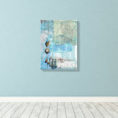 Gemengde Media Art maakt herinneringen Canvas Afdruk (Insitu (Houten vloer))