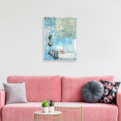 Gemengde Media Art maakt herinneringen Canvas Afdruk (Insitu (Woonkamer))