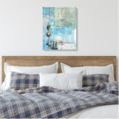 Gemengde Media Art maakt herinneringen Canvas Afdruk (Insitu (Slaapkamer))