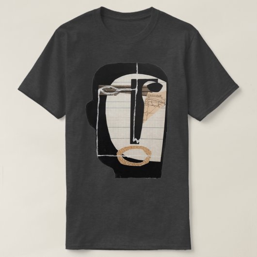 Gemengde Media Artistic Amulet Mask T-shirt (Design voorkant)