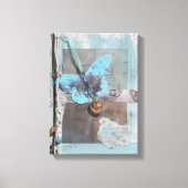 Gemengde Media Butterfly Heart Dream Art Canvas Afdruk (Voorkant)
