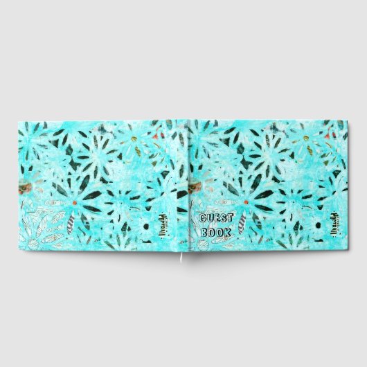 Gemengde Media Daisy Art Gastenboek (Volledig)