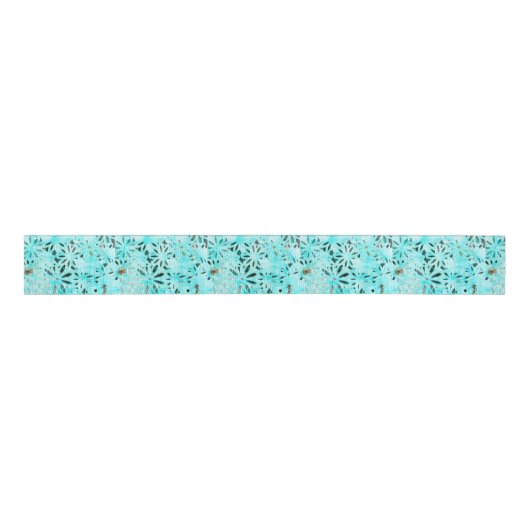Gemengde Media Daisy Art Grosgrain Lint (Voorkant)