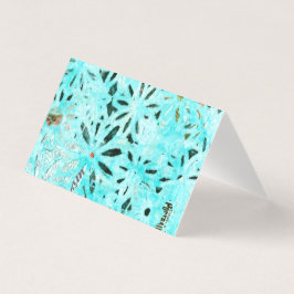 Gemengde Media Daisy Art Kaart