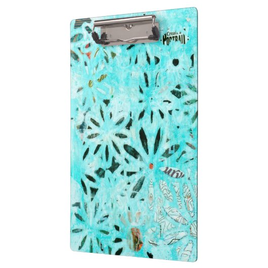 Gemengde Media Daisy Art Klembord (Links)