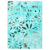 Gemengde Media Daisy Art Klembord (Achterkant)