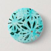 Gemengde Media Daisy Art Ronde Button 5,7 Cm (Voorkant)