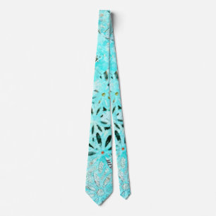 Gemengde Media Daisy Art Stropdas