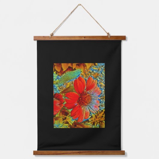 Gemengde Media Digital Art Hanging Tapestry Hangend Wandkleed (Voorkant)