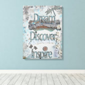 Gemengde Media Dream Inspire Canvas Afdruk (Insitu (Houten vloer))