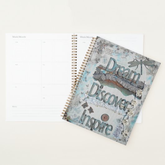 Gemengde Media Dream Ontdek Typografie Planner (Display)