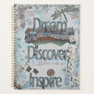 Gemengde Media Dream Ontdek Typografie Planner