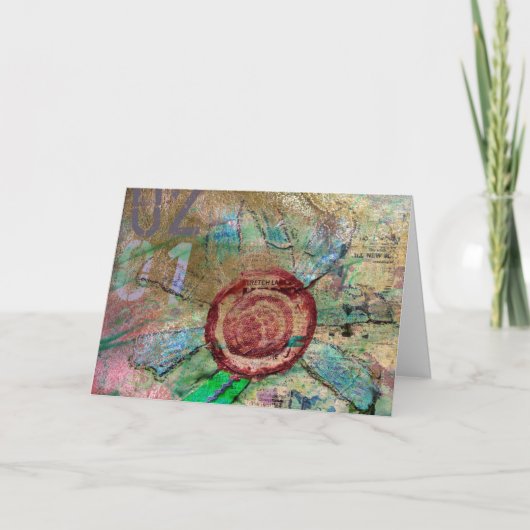 Gemengde media en digitale ventilator, kom snel go kaart (Voorkant)