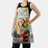 Gemengde Media Inspirerend Rosie de Riveter Schort (Insitu)