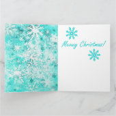 Gemengde Media Kat Print Kerst Kaart AP408A1 (Binnen)