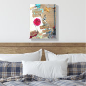 Gemengde Media Love Notes Art Canvas Afdruk (Insitu (Slaapkamer))
