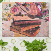 Gemengde Media Papier Kraai Raven Keuken Handdoek (Gevouwen)