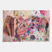 Gemengde Media Papier Kraai Raven Keuken Handdoek (Horizontaal)