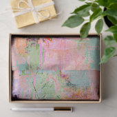 Gemengde Media Pastel Grunge Decoupage Tissuepapier (Geschenk)