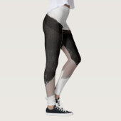Gemengde media schilderen, minimalistisch abstract leggings (Rechts)