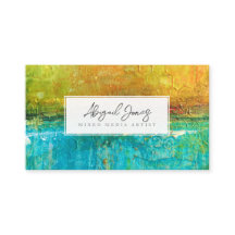 Gemengde Media Texture Distress Painting Artist