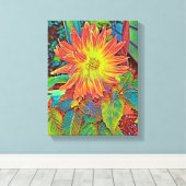 Gemengde Media Uitgebreide Canvasafdruk Canvas Afdruk (Insitu (Houten vloer))