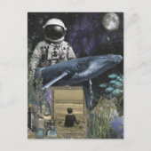 Gemengde media voor oceaanastronauten briefkaart (Voorkant)
