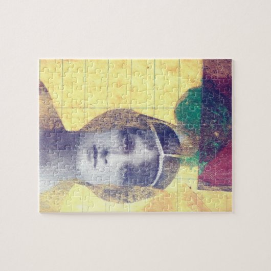 Gemengde Media  vrouw Legpuzzel (Horizontaal)