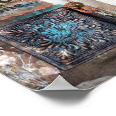 Gemengde medialeven begint met Quote Art Print (Hoek)