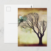 Gemengde mediastructuur briefkaart (Voorkant / Achterkant)