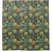 gemengde melodie douchegordijn (Voorkant)