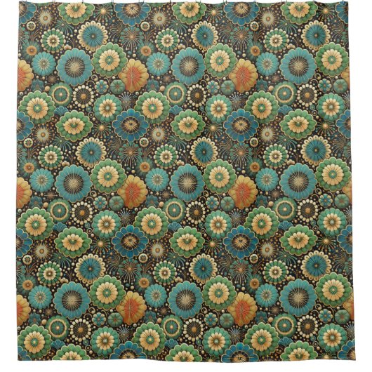 gemengde melodie douchegordijn (Voorkant)