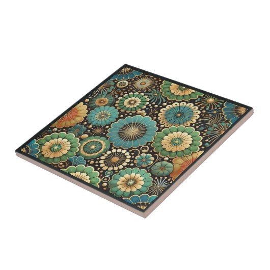 gemengde melodie tegeltje (Zijkant)