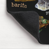 Gemengde mineralen Natuur Fotografie Muismat (Hoek)