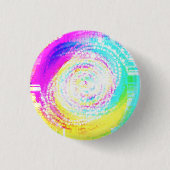 Gemengde Mosaic Ronde Button 3,2 Cm (Voorkant)