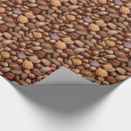 Gemengde noten cadeaupapier (Hoek)