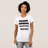 Gemengde noten t-shirt (Voorkant volledig)