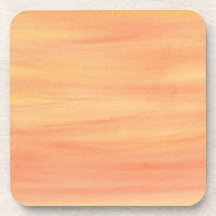 Gemengde pastelgele Oranje blends Drink Coasters