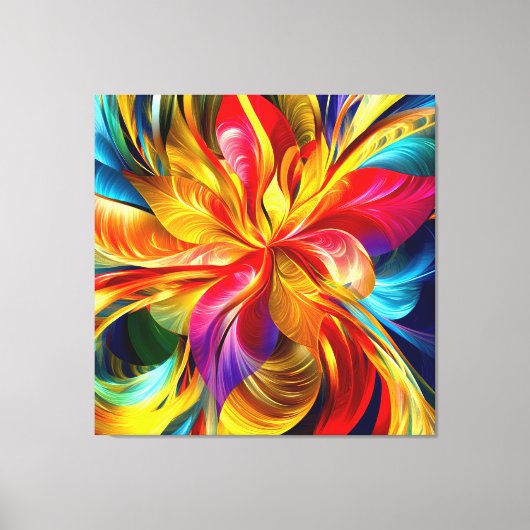 Gemengde pedalen canvas afdruk (Voorkant)