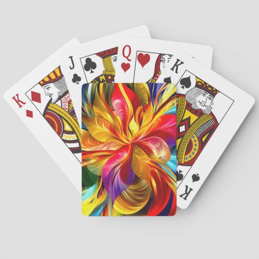 Gemengde pedalen pokerkaarten (Achterkant)
