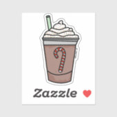 Gemengde pepermunt Mocha Sticker (Vel)