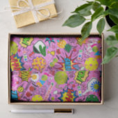 😍 gemengde pickleball roze tissuepapier (Geschenk)