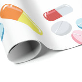 Gemengde pillen cadeaupapier (Rol Hoek)