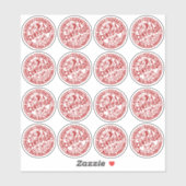 Gemengde plaat - "Certified" Naughty and Nice Sticker (Vel)