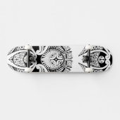 Gemengde polynesische en Maori tattoo kunst Skateboard (Horizontaal)